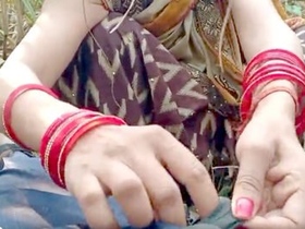 Lalita Singh gets fucked in the field by a big dick