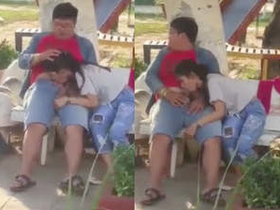 Caught on camera: College girl sucking a big cock in the park