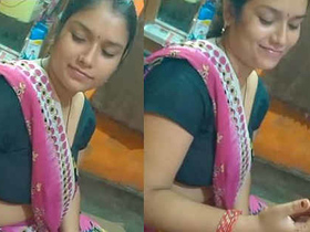 Watch Shweta Sharma's sultry video showing off her hot cleavage and navel at home