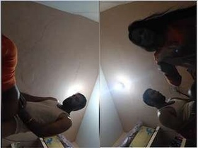 College girl's BF gets naughty with her in bed