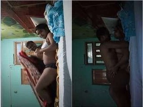 Naughty college girl gets naughty with her lover in a steamy video