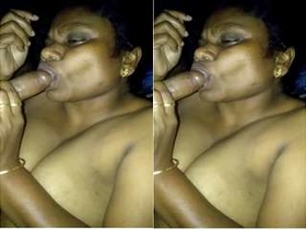 Indian bhabhi gives a blowjob in part 3 of the series