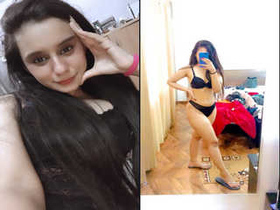 Cute Indian girl records her sexy selfies for her lover