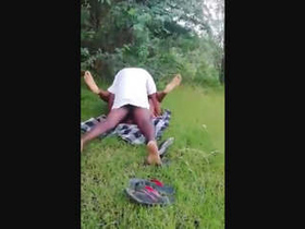 Caught on camera: Mature couple enjoys outdoor sex