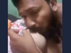 Desi couple shares passionate moments in bedroom