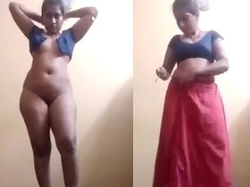 Horny bhabi uses her big ass to satisfy herself