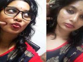 Desi woman with big natural boobs gives a mind-blowing performance