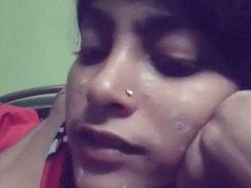 Nude Indian girl takes solo selfie at Dhaka College