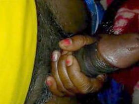 Tamil bhabhi gives a blowjob and gets fucked from behind