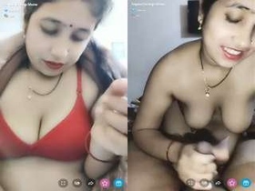 Watch aunty fuck her bf in a hot video