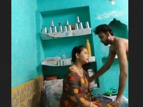 Desi bhabhi gives a blowjob and gets fucked in a steamy video