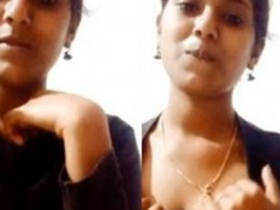 Shy Tamil girl's first anal experience
