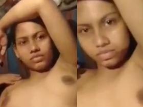 Bengali babe gets roughed up by an old man in a porn video