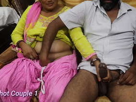 Real Hindi voice and verified profile add to the excitement of this sex video