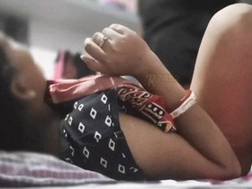 Desi couple's homemade video of intense fucking