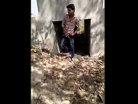 Desi's lover gets caught in the open by surprise