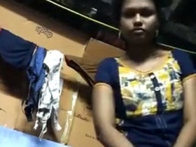 Indian wife bares it all in solo video