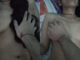Tamil wife gives blowjob and gets fucked hard