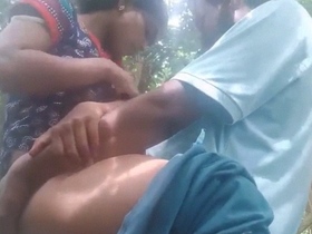 Dehati couple enjoys outdoor sex in music video