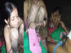 Bhabhi from the village gets naughty with her master in a steamy video