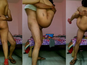 Indian village girl gets fucked in standing position