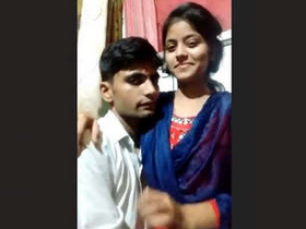 Desi lover's steamy MMS with new cum leak tagged video