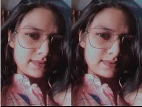 College girl gets naughty on video call with her boyfriend