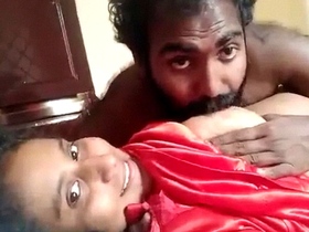 Desi lovers indulge in pussy licking and nipple sucking