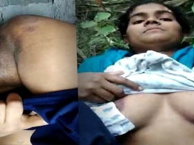 Desi girl gets pounded by her lover in a public place