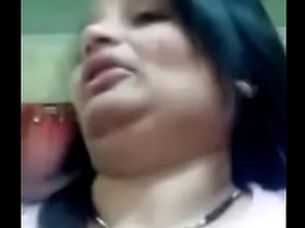 Desi aunty Mamta gives a blowjob and rides a big cock