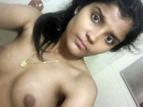 Teenage girl indulges in self-love on camera