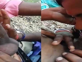 Mature Indian wife enjoys outdoor sex in the open air