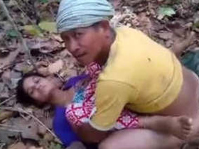 Randi from Assame Village gets wild in the jungle