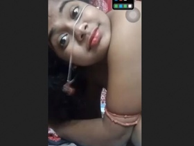Masturbating Bangali with Big Ass Fingers