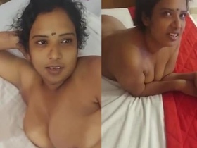 A naked Malla gives a customer a private strip show at a hotel