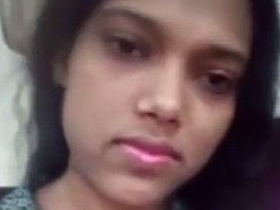 Nude Indian girl Caitlin indulges in solo fingering