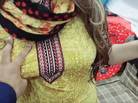 Indian wife and Pakistani husband get naughty in home video