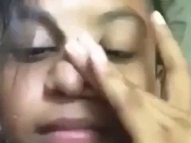 Young couple enjoys boobs sucking and nipple play in online video