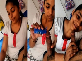 Indian girl gets naughty in amateur sex video