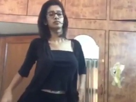Watch a stunning Indian girl in the nude, showing off her body and teasing in a solo video