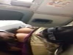 Desi bhabhi's big boobs and foreplay in Indian sex scandal MMS