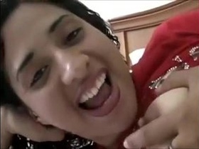 Hardcore sex with a Desi babe and a black cock