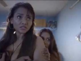 Desi bhabhi's solo masturbation and village lesbian fun