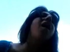 College girl enjoys outdoor sex in Mumbai park