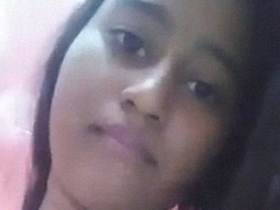 Bangladeshi babe flaunts her big boobs in nude selfie