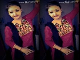 Desi college girl gets naughty on video call