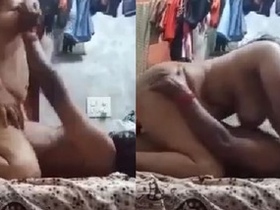 Desi housewife gets her pussy pounded by a black cock