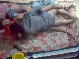 Couple from a village gets naughty and fucks hard