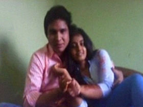 College students indulge in romantic sex in missionary position