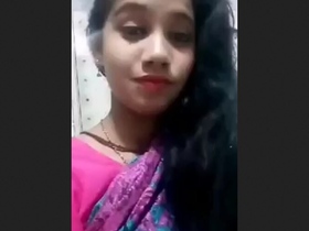 Young lesbian girl shows off her body in a seductive video